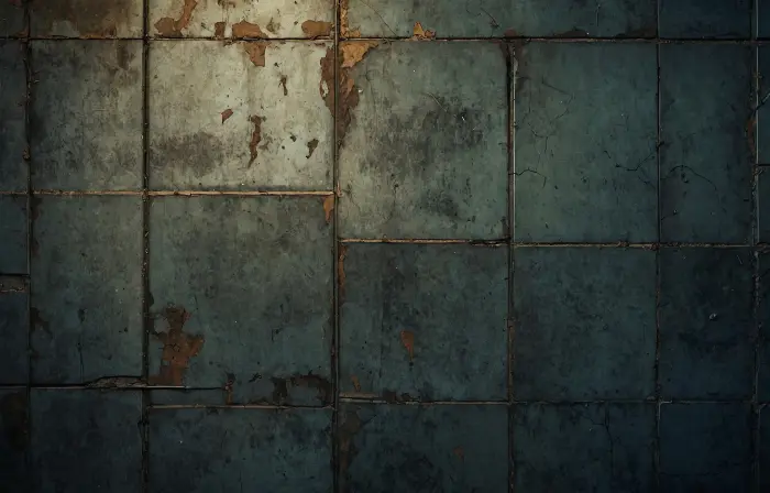 Rusted Steel Tile Texture image